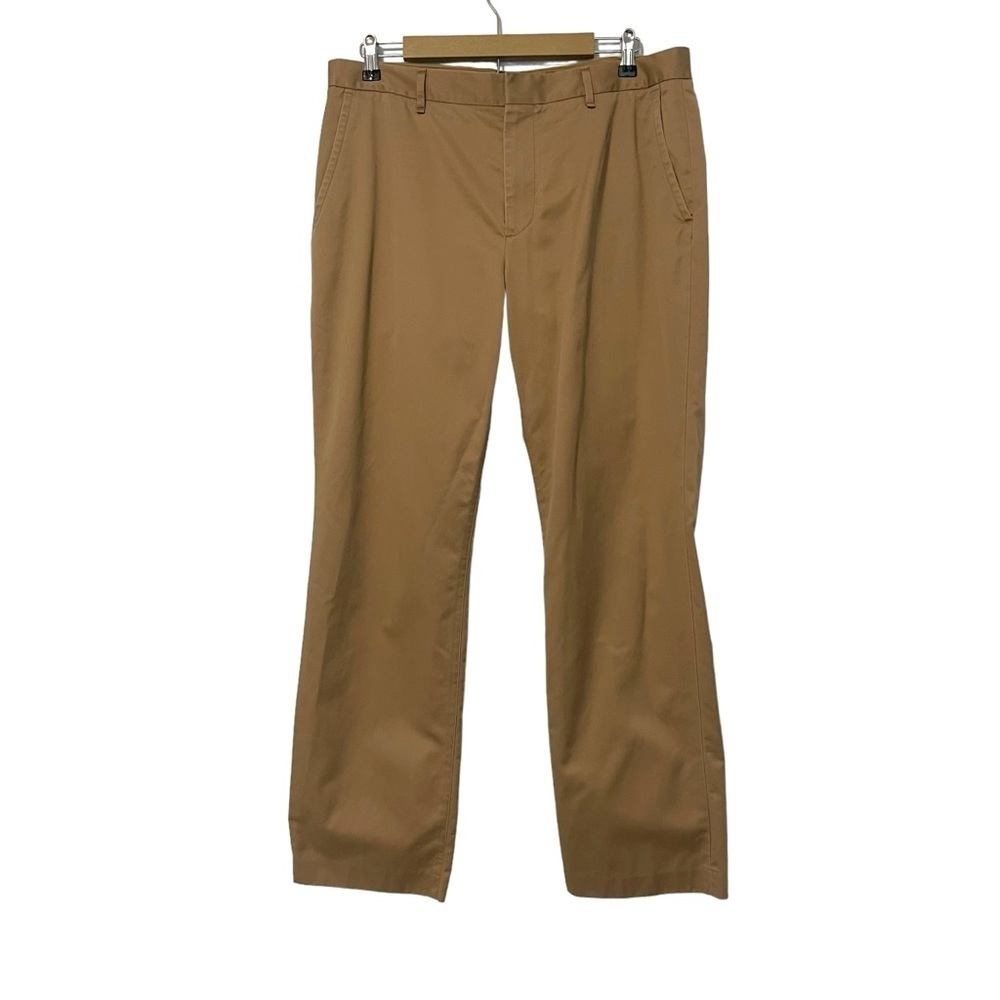Bonobos Men’s 35 Tan Thursday Straight Leg Pants Neutral Business Office Preppy